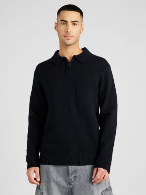 Пуловер Topman черно