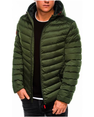 Přechodová bunda Ombre Clothing zelená