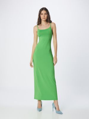 Dlouhé šaty Weekday zelená