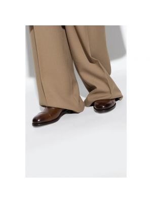 Zapatos oxford de cuero Salvatore Ferragamo marrón