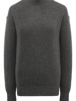 Кашемировый свитер Prada серый