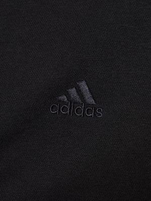 Hanorac fără glugă Adidas Performance negru
