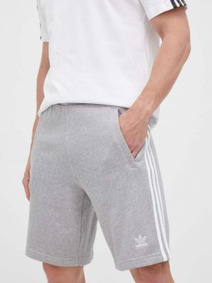 Pamut rövidnadrág Adidas Originals - szürke