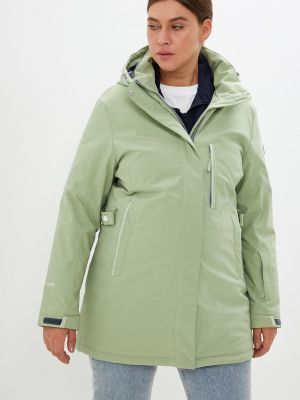 Утепленная куртка High Experience зеленая