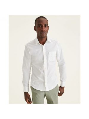 Camisa slim fit Dockers blanco