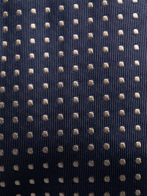 Corbata con lunares de tejido jacquard Church's azul