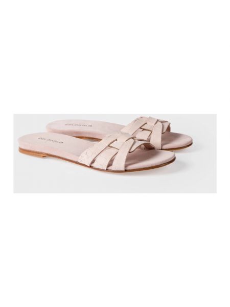 Leder sandale Del Carlo pink