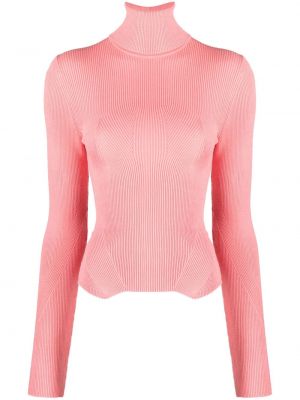 Ilgas megztinis Remain rožinė