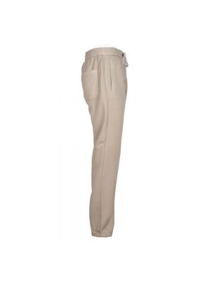 Pantalones de chándal con cordones de algodón Circolo 1901 beige