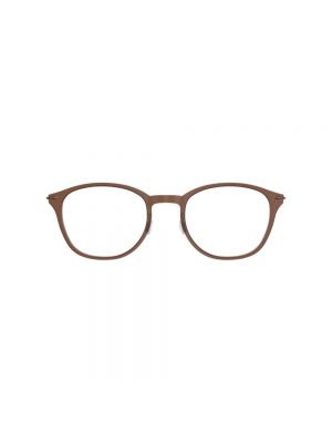 Okulary Lindberg brązowe