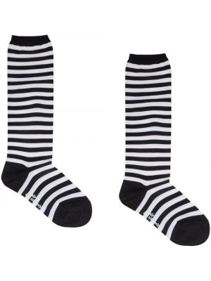 Ριγέ κάλτσες Noir Kei Ninomiya