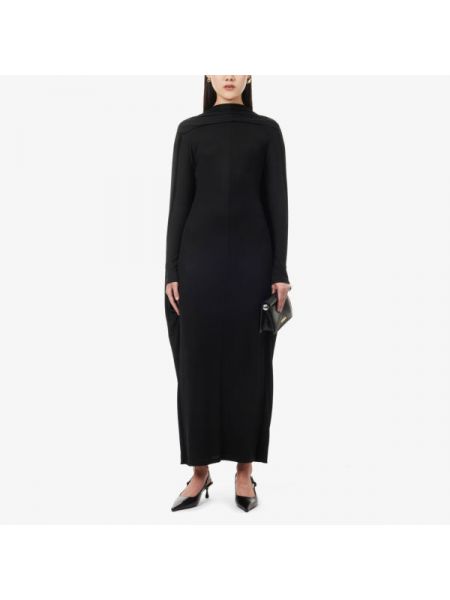 Длинное платье Jacquemus черное
