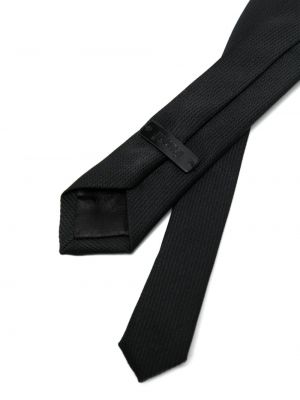 Seiden krawatte Juun.j schwarz