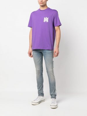 Marškinėliai Amiri violetinė