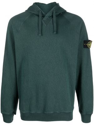 Hoodie Stone Island grön