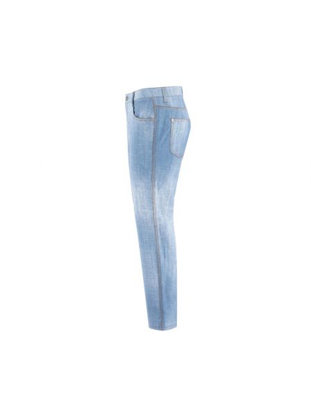Pantalones rectos Ermanno Scervino azul