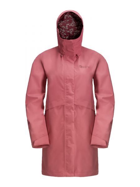 Pernata jakna Jack Wolfskin ružičasta