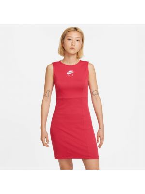 Платье миди Nike розовое