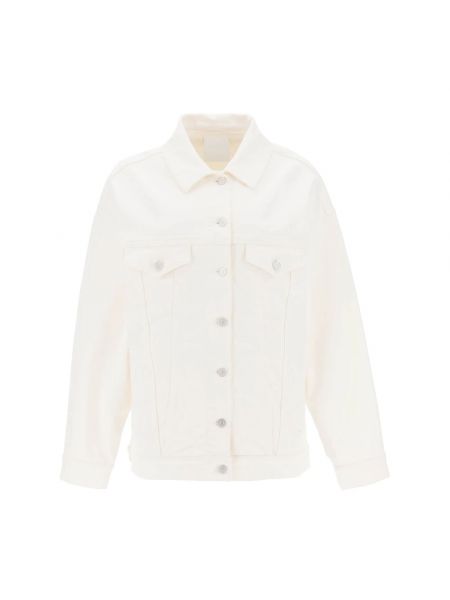 Biała kurtka jeansowa Givenchy