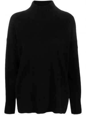 Кашмирен вълнен пуловер Roberto Collina черно