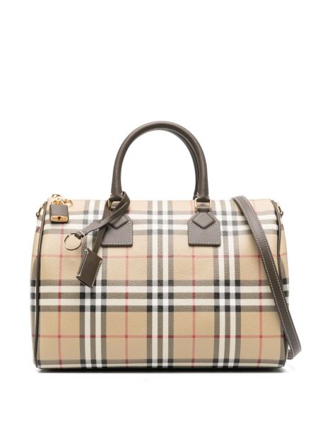 Kontrolleret taske Burberry brun