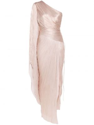 Aszimmetrikus estélyi ruha Maria Lucia Hohan rózsaszín