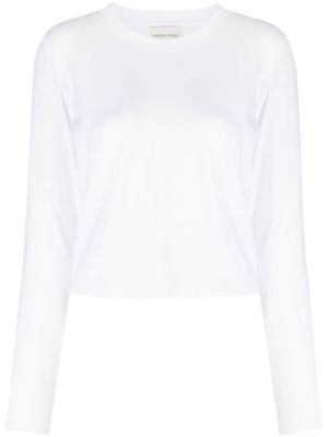 Medvilninis marškinėliai Loulou Studio balta