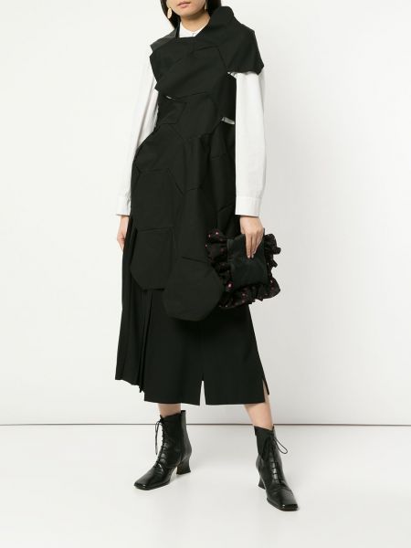 Vestido con estampado geométrico Comme Des Garçons Pre-owned negro