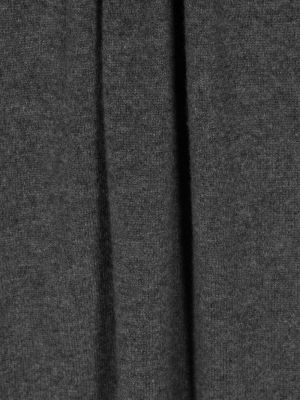 Pletený kašmírový šál Drumohr šedý