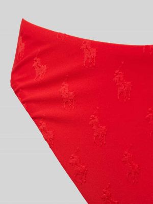 Bikini Polo Ralph Lauren czerwony