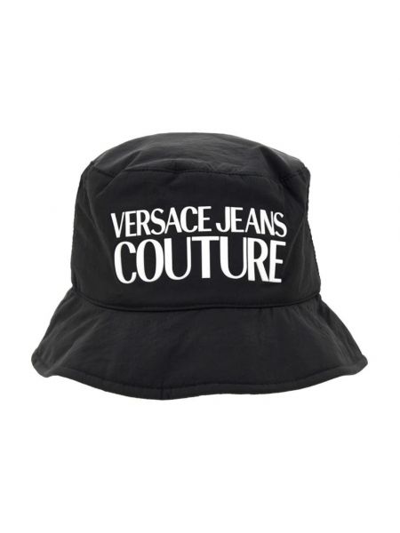 Czarna czapka Versace Jeans Couture