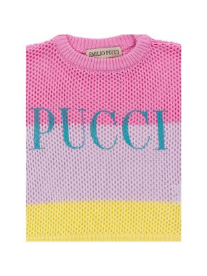 Sweter Emilio Pucci różowy
