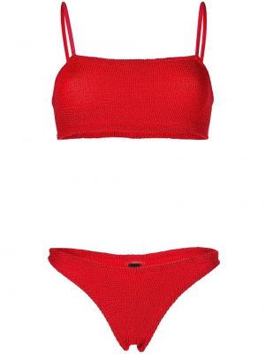 Bikini Hunza G rosso