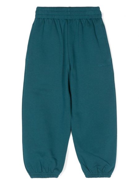 Kirjonta jogger housut tytöille Balenciaga Kids sininen