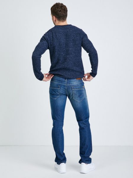 Slim fit skinny farmernadrág Pepe Jeans kék