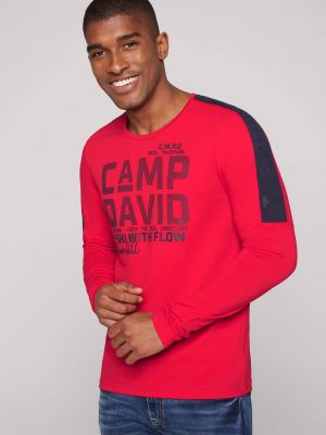 Tricou Camp David roșu