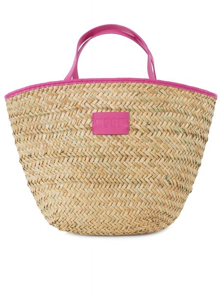 Плетеная пляжная сумка Msgm