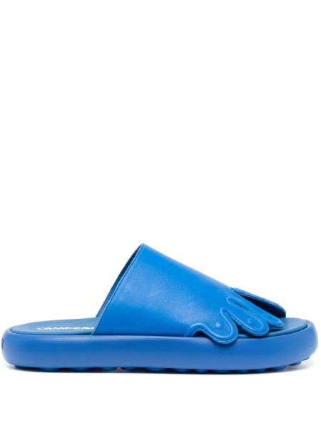 Usnjene nizki čevlji Camperlab modra