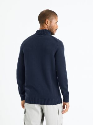 Sweter Celio niebieski