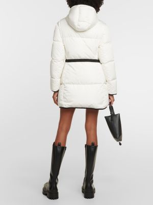 Pūkinė striukė Moncler juoda