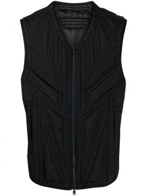 Prešívaná vesta na zips Y-3 čierna