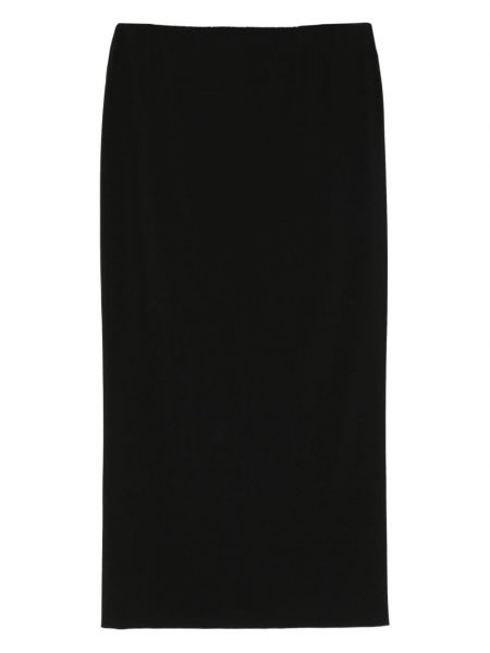 Midi sukně Tela černé