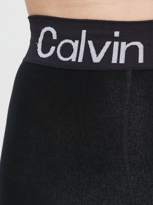 Melanžové legíny Calvin Klein