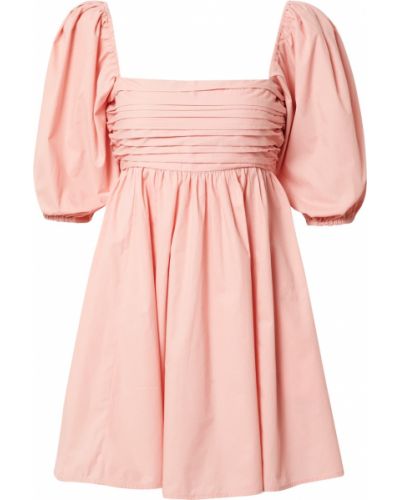 Košeľové šaty Abercrombie & Fitch ružová