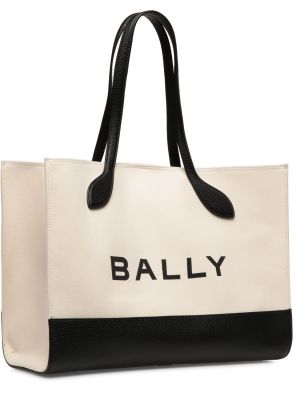 Leder shopper handtasche Bally