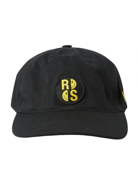 Czarna czapka z daszkiem Raf Simons