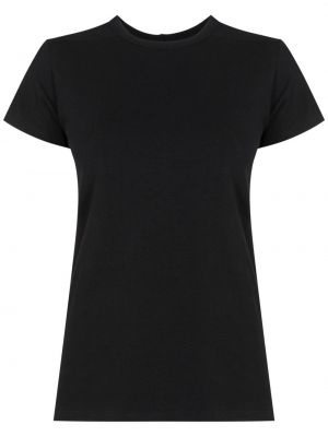 Βαμβακερή μπλούζα από ζέρσεϋ Uma | Raquel Davidowicz μαύρο