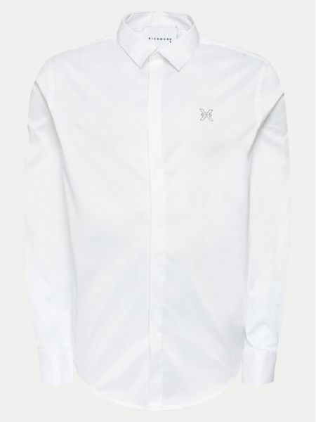 Риза slim Richmond X бяло