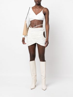 Mini spódniczka Andreadamo biała