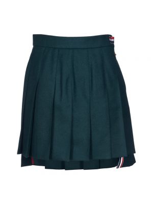 Mini spódniczka Thom Browne zielona
